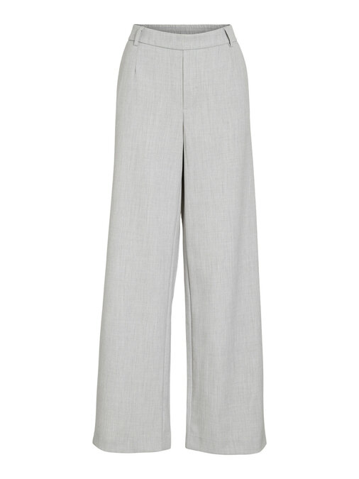 Vila vivarone hw wide pant - noos Light Grey Melange