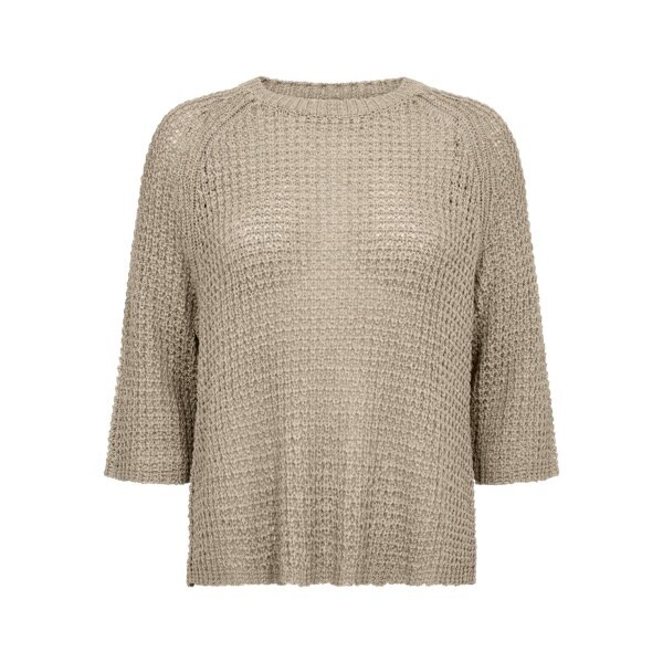 Freequent fqzapper-pullover Silver Mink