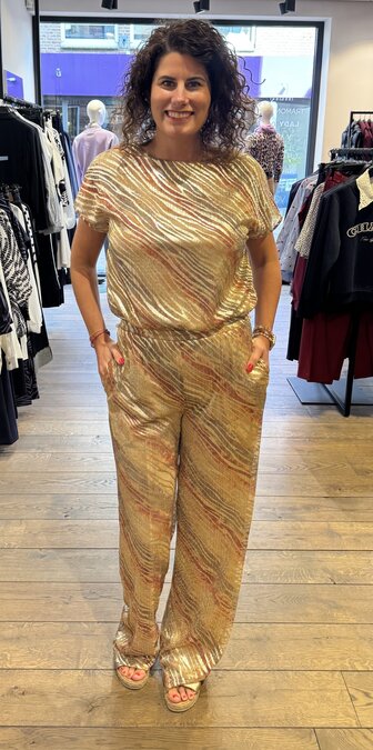 K-design Jumpsuit met lurex C250