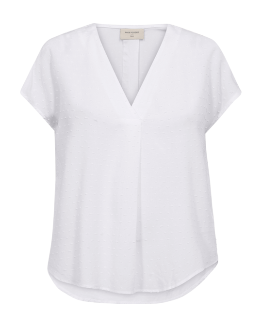 Freequent fqkalya-blouse Brilliant white
