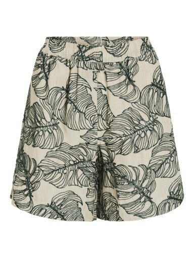 Vila viflura hw shorts/1 Birch ATLANTIC DEEP EMBROIDERY