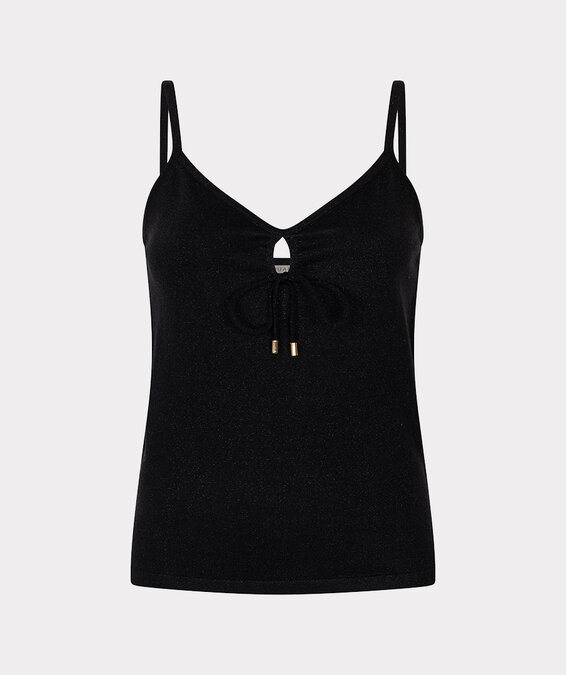 Esqualo Camisole lurex black