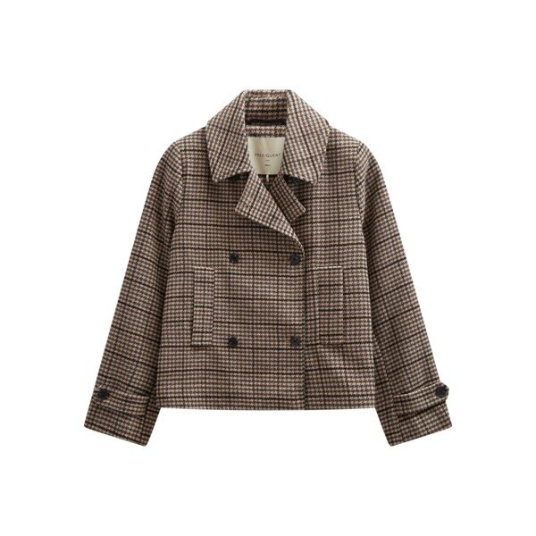 Freequent fqsalia-jacket Desert Taupe w. Black