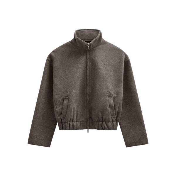 Freequent fqyanna-jacket Morel Melange