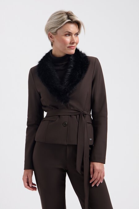 Lady Day Dena Bonded Dark brown
