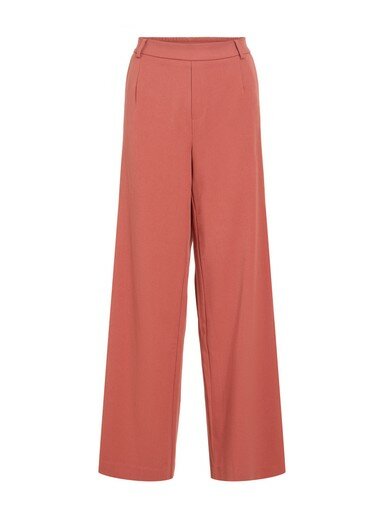 Vila vivarone hw wide pant - noos Marsala