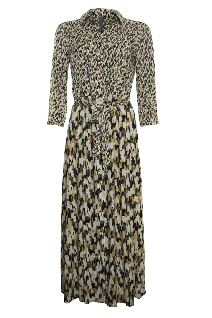 Poools Jurk print Mix Camo dots
