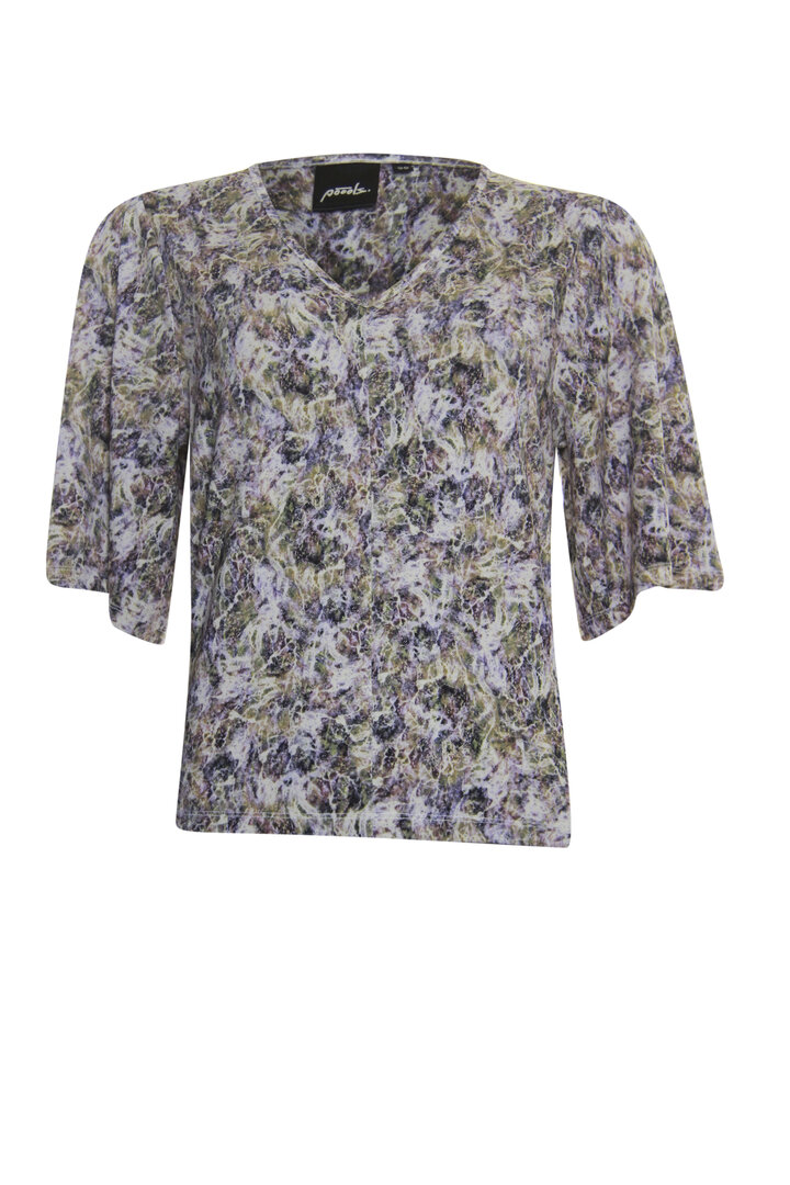 Poools T-shirt print Grey Stone