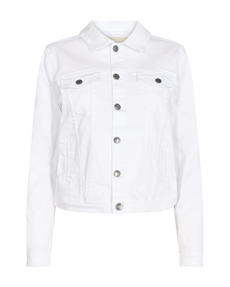 Freequent fqrock-jacket Bright white
