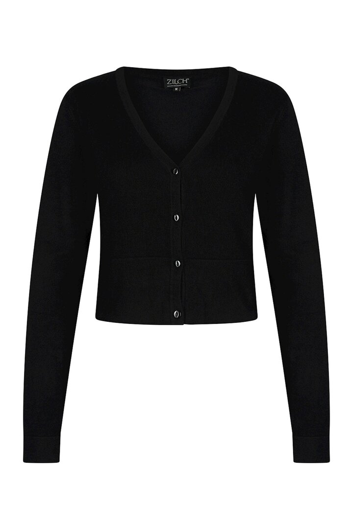 Zilch Cardigan Short black