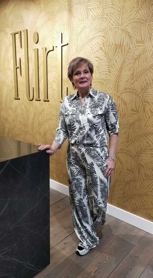 K-Design broek met design A305-P944