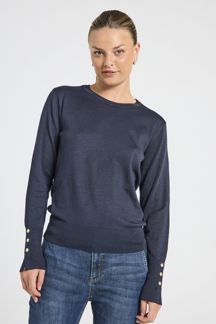 Freequent fqkatie-pullover ronde hals Salute