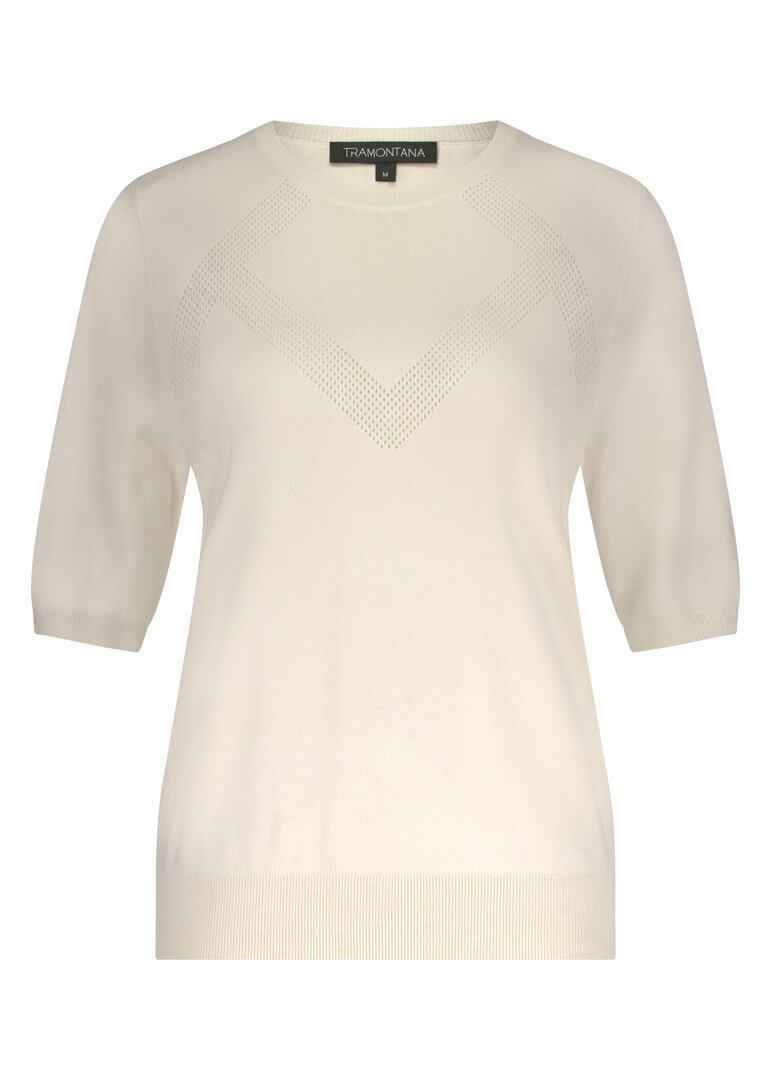 Tramontana Ajour-Detailed Jumper Stone