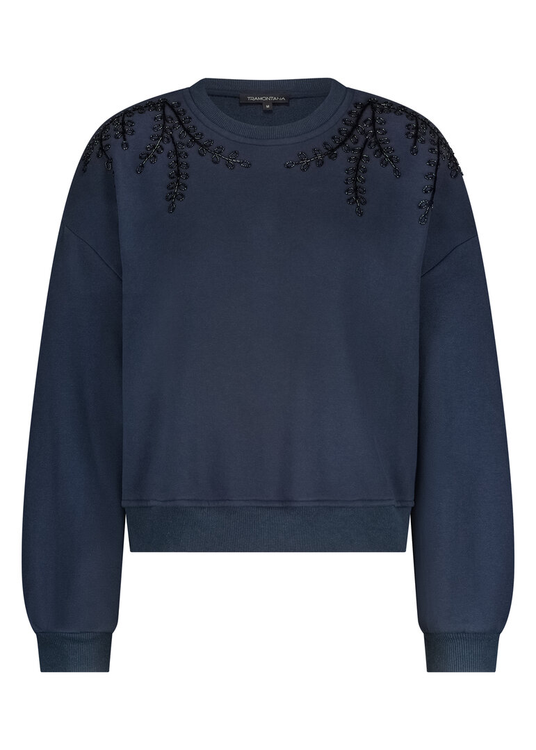 Tramontana Beaded Jumper Midnight