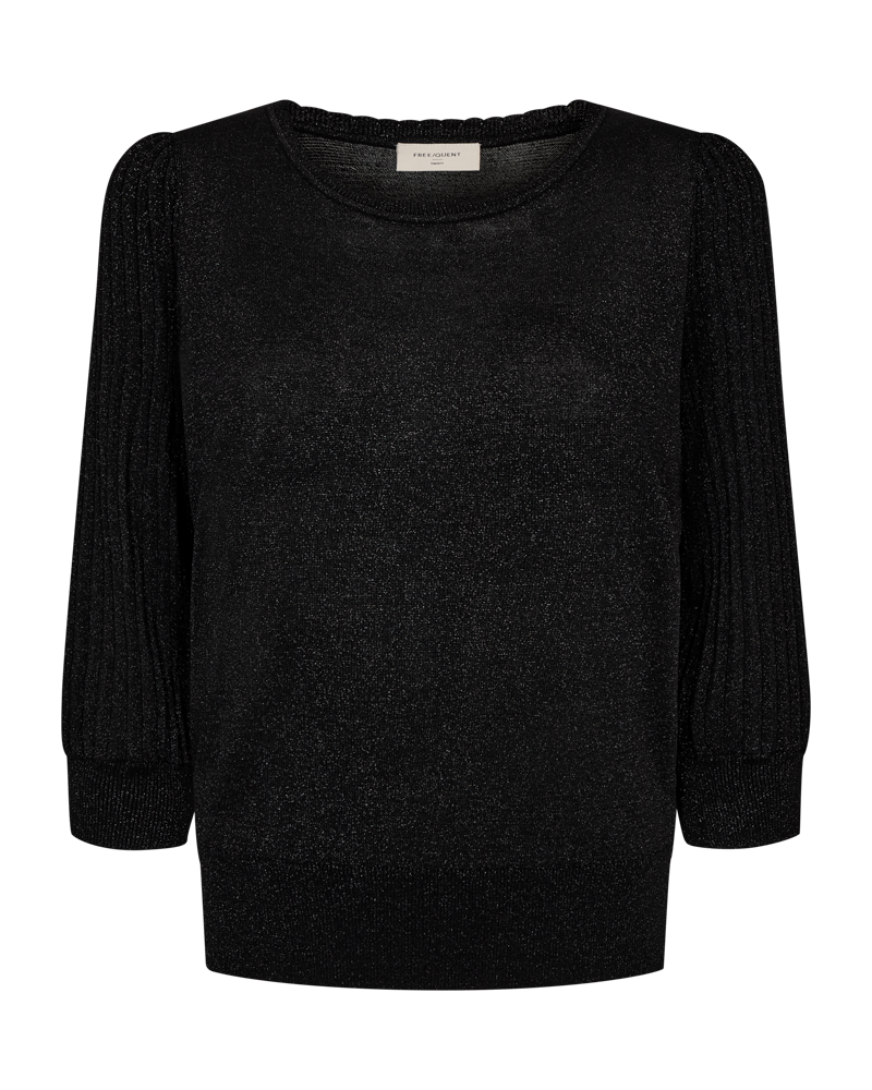 Freequent fqglitta-pullover Black