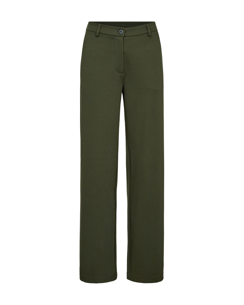 Freequent fqnanni-pant Kombu Green