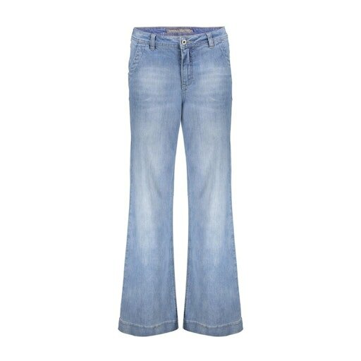 Geisha Jeans MEREL wide bleach denim 000830