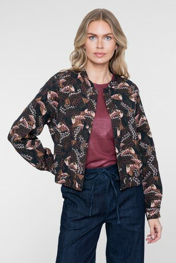 Geisha jacket black/coral 65604-20 black/coral