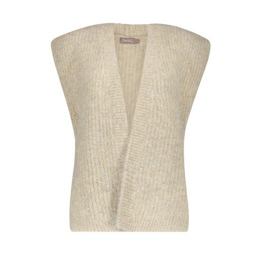 Geisha Gilet knitted  64534-29 Greige