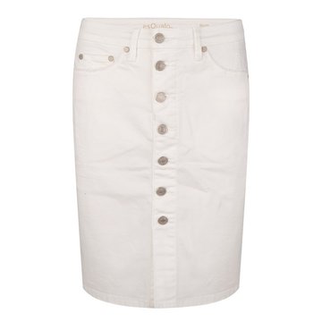 Esqualo Skirt jeans buttoned closure
