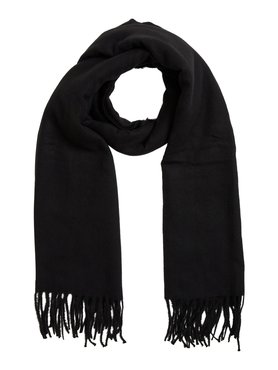 Zwarte effe winter sjaal