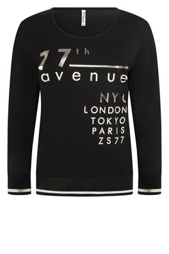 Zoso Paris Black Shirt with print