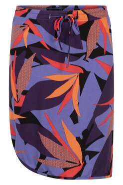 Zoso Sunny Allover printed skirt purple/orange