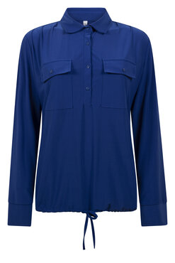 Zoso Mika Splendour blouse cobalt