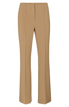 Yaya Woven flare trousers in a viscose blend indian tan sand