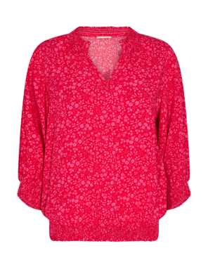 Freequent fqadney-blouse Lollipop W. Carmine Rose