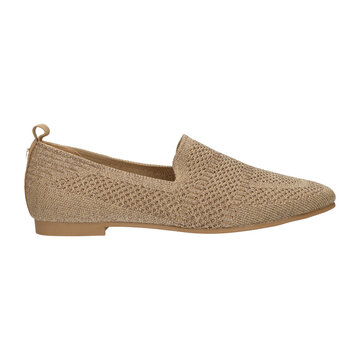 LA STRADA Loafer gold/silver knitted 2111884
