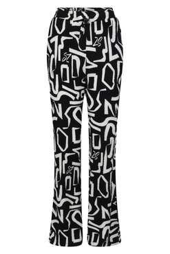 Zoso Irma Printed fantasy fabric pant black/white Zoso Irma Printed fantasy fabric pant black/white