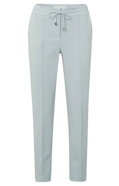 Yaya Jersey tailored jogging trousers pearl blue