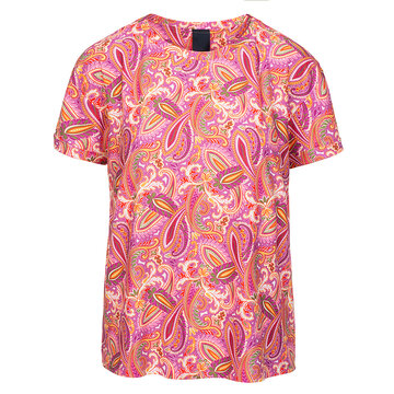 One Two Luxzuz Karin T-shirt Vintage Fuxia