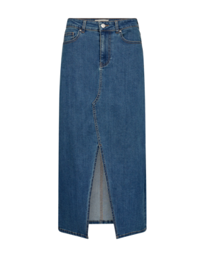 Freequent fqharlan-skirt Vintage Blue Denim