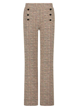Tramontana Trousers Stretch Tweed MultiColour