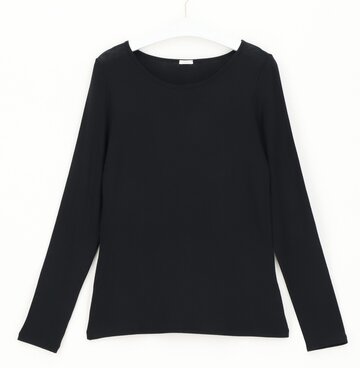 Oroblu Perfect line Cashmere - T-shirt Long sleeve Black