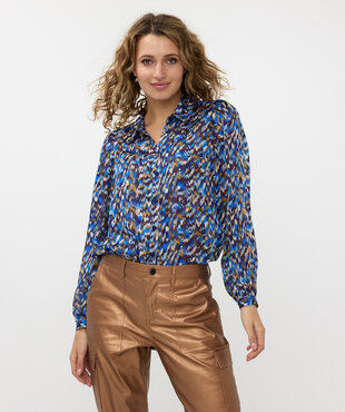 Esqualo Blouse basic Mystery Estate Print