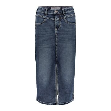 Geisha Jeans skirt  mid blue denim juiste