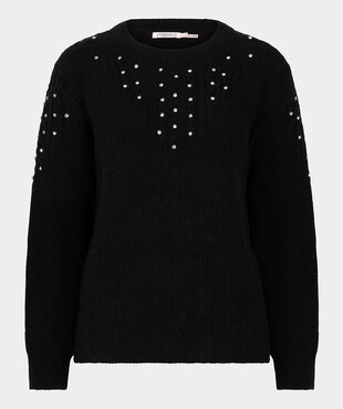 Esqualo Sweater V stones Black