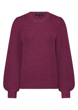 Tramontana Jumper Round Neck Cerise Melange