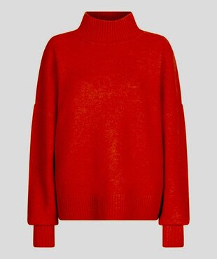 Esqualo Sweater boxy col Red