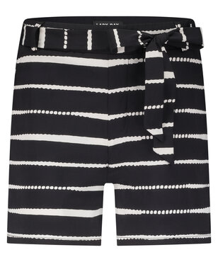 Lady Day Shorty Painted Stripe Black