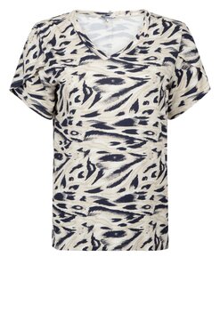 Zoso Dora blouse navy/sand