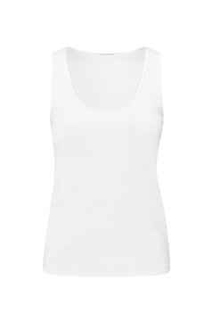 Yaya Geribde singlet pure white