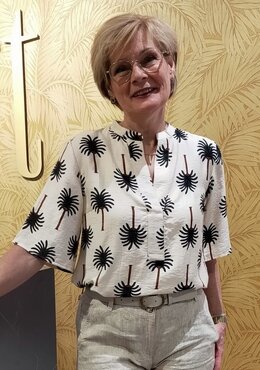 One Two Luxzuz Josiana Blouse Crème Brûlée