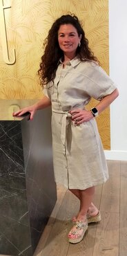 Freequent fqlava-shirtdress Sand melange