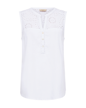 Freequent fqlouis-blouse Brilliant white