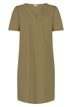 Zoso Juulz travel jurk green