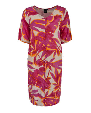 Fos Jurk - Linde Blad Grande Fuchsia